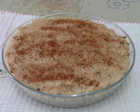 Arroz doce com amendoim