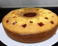 Bolo de farinha de milho delícia