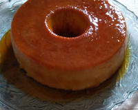 Pudim de pão tradicional do Tico