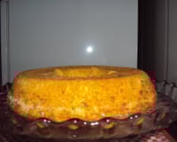 Bolo cremoso de fubá