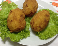 Batata frita recheada