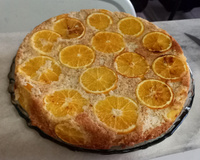 Bolo decorado com laranja super fácil