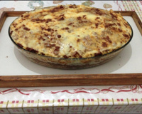 Macarronada com mussarela