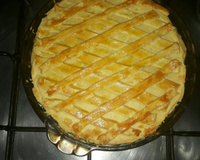 Empadão de frango com palmito