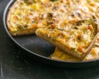 Quiche de bacalhau