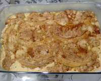 Torta de banana de farofinha