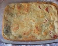 Torta salgada de sardinha e milho