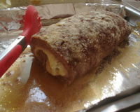 Rocambole de carne moída