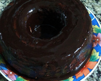 Bolo de chocolate simples