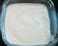 Creme de leite caseiro sem gordura