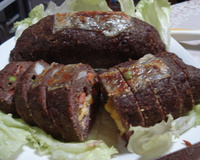 Rocambole de carne da Erika