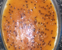 Mousse "mara" de maracujá