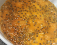 Mousse de maracujá com leite ninho no liquidificador 