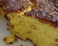 Bolo de milho no liquidificador