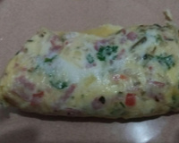 Omelete de saquinho