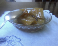 Doce de mamão em compota