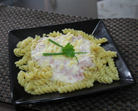 Macarrão à romanesca da Vivi