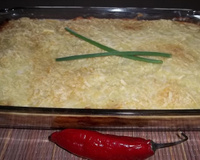 Escondidinho de carne seca