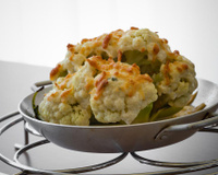 Couve flor gratinada