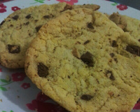 Cookie com massa de bolo