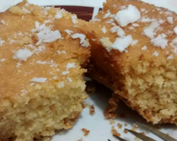 Bolo de fubá simples e gostoso