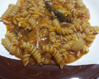 Macarrão na pressão com atum