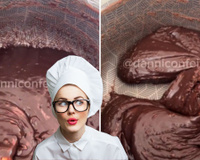 Palavra da confeiteira: "É aqui que muita gente erra o ponto do brigadeiro"