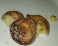 Bolinhos de chuva com banana