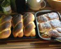 Pão doce de leite condensado de liquidificador