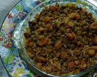 Farofa de Pinhão com Bacon