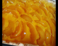 Torta gelada de pêssego da Bianca