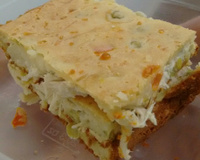 Torta de frango com catupiry