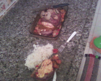 Picanha recheada com queijo