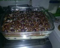 Sobremesa delícia de uva