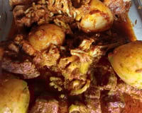 Peito de boi feito na panela de pressão