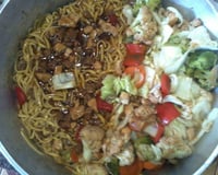 Yakisoba original (tipo fast food)