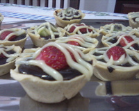 Tortinha de chocolate