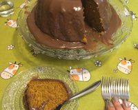 Bolo de cenoura com aveia integral