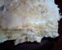 Lasanha de frango com massa de pastel