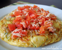 Omelete de legumes
