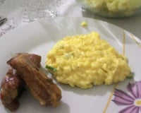 Risoto 4 queijos
