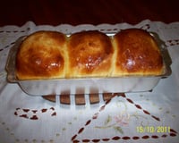 Pão doce de leite condensado