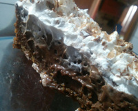 Torta mousse de chocolate com chantilly