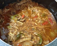 Carne louca com cerveja