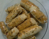 Mini enrolado de salsicha