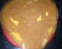 Bolo de refrigerante de laranja