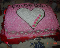 Bolo de aniversário da mamãe