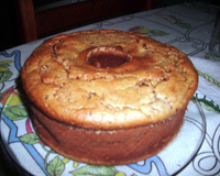 Bolo de banana sem farinha, açúcar e leite