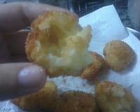 Bolinho frito de tapioca