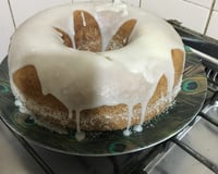 Bolo branco de liquidificador